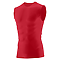 SLVLS COMPRESSION SHIRT RED Front Angle Left